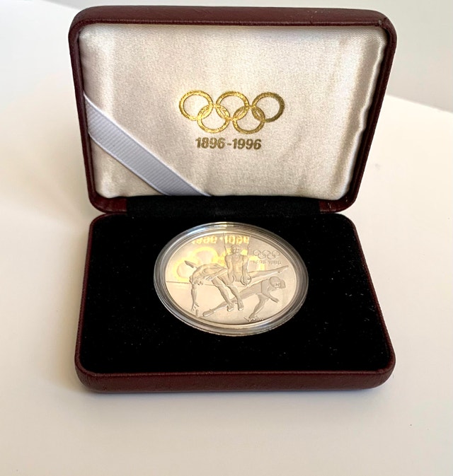 1996 Olympic 1.2 OZ Silver coin