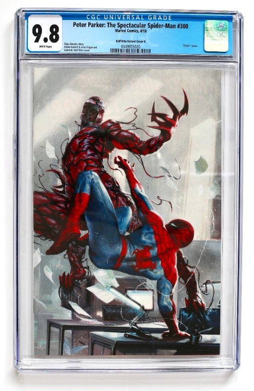 SPECTACULAR SPIDER-MAN 300 CGC 9.8 DELL'OTTO VIRGIN B