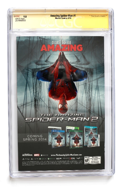 Amazing Spider-man # 1 CGC SS 9.8 Ramos Signed Moon Silk Cameo - photo 2