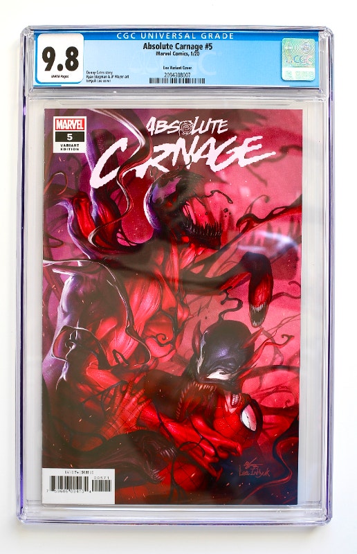 Absolute Carnage #5 - CGC 9.8 lee variant 1:50