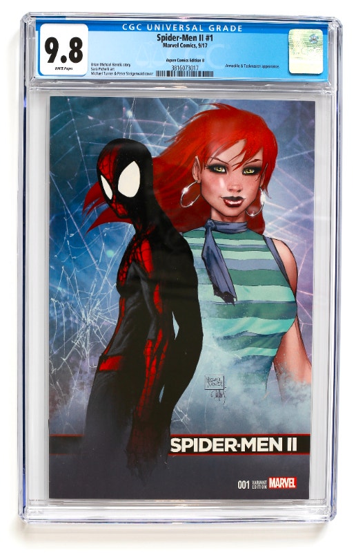 Spider-Men II # 1 Turner Variant CGC 9.8 Miles Morales