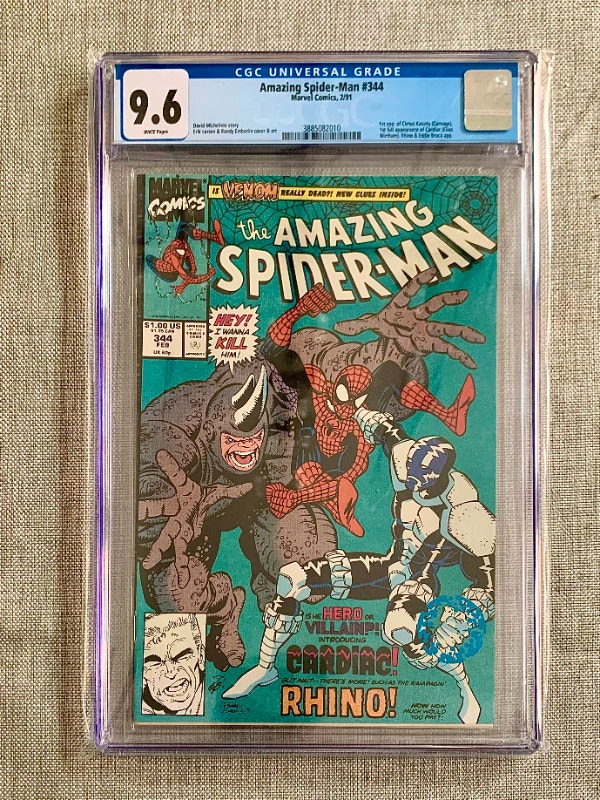 Amazing Spider-Man #344 CGC 9.6