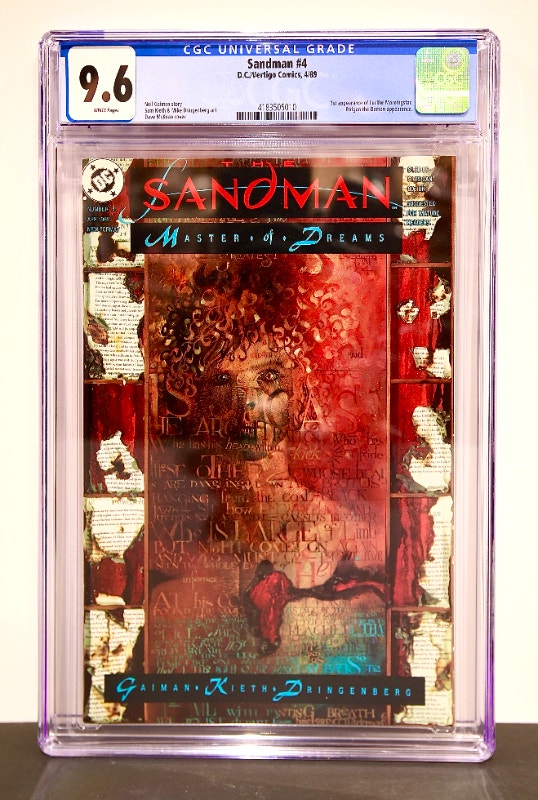 Sandman #4 CGC 9.6 1ST APPEARANCE LUCIFER MORNINGSTAR