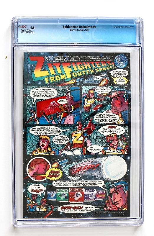 Spider-Man Unlimited #1 CGC 9.8 1st App. of Shriek - photo 2