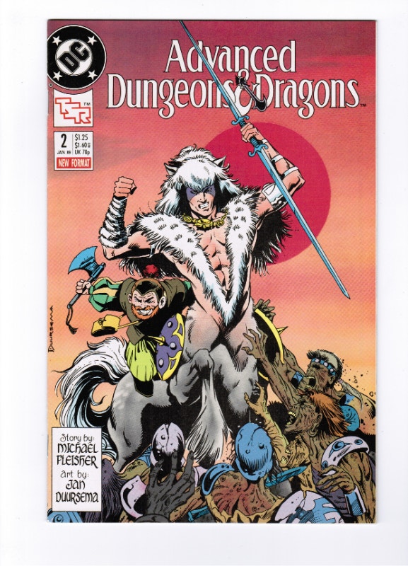 Advanced Dungeons & Dragons #2, 3 (Lot of 2) D&D Fantasy DC