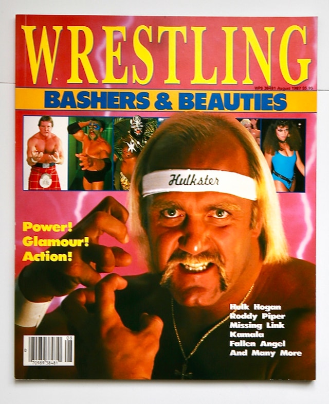 Wrestling Bashers & Beauties Soft Cover book