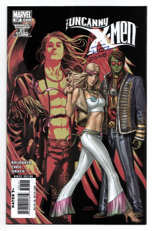 Uncanny X-men #497 variant - Autographed MICHAEL CHOI