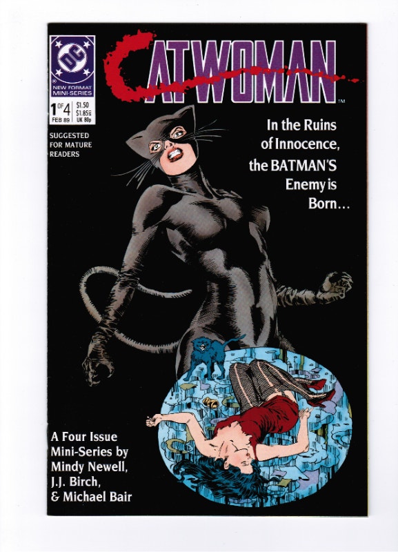 Catwoman comics 1989-1993 - 4 book lot