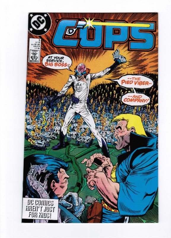 COPS 1988 DC Comics Lot of 3 books #1, 2 and 3 - photo 5
