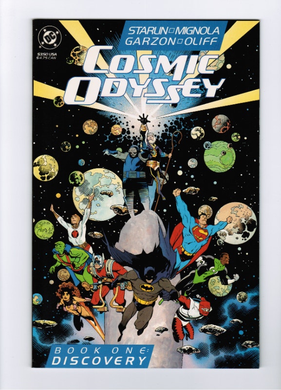 Cosmic Odyssey #1,2,3 and 4 High Grade
