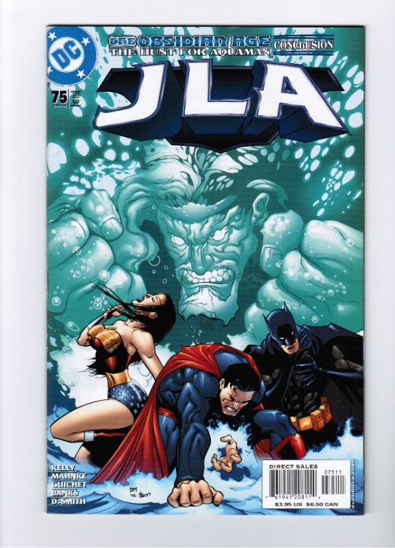 JLA - Justice League 2 book lot - #10 and #75 - photo 3