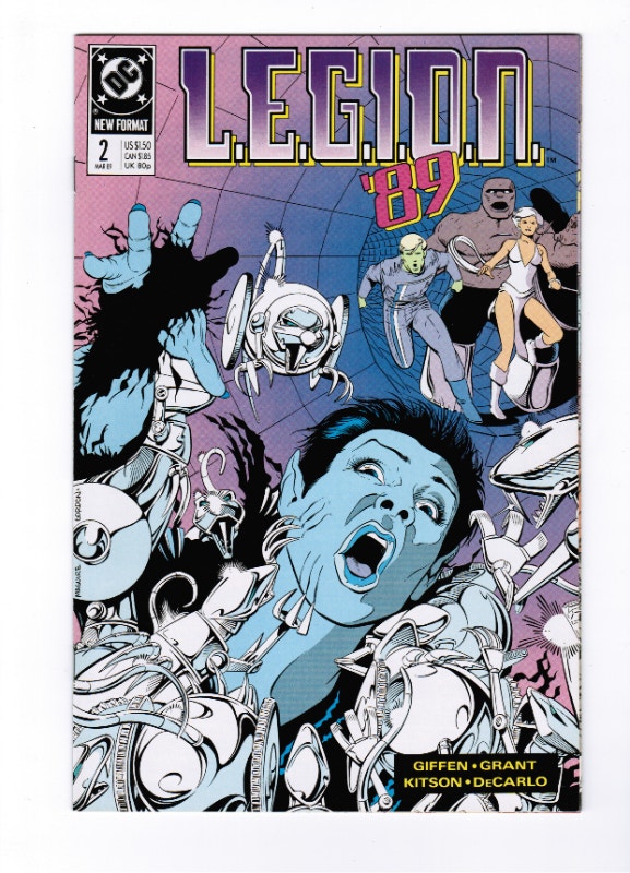 L.E.G.I.O.N. #1, 2 and 3 - 1989 DC Comics - photo 3