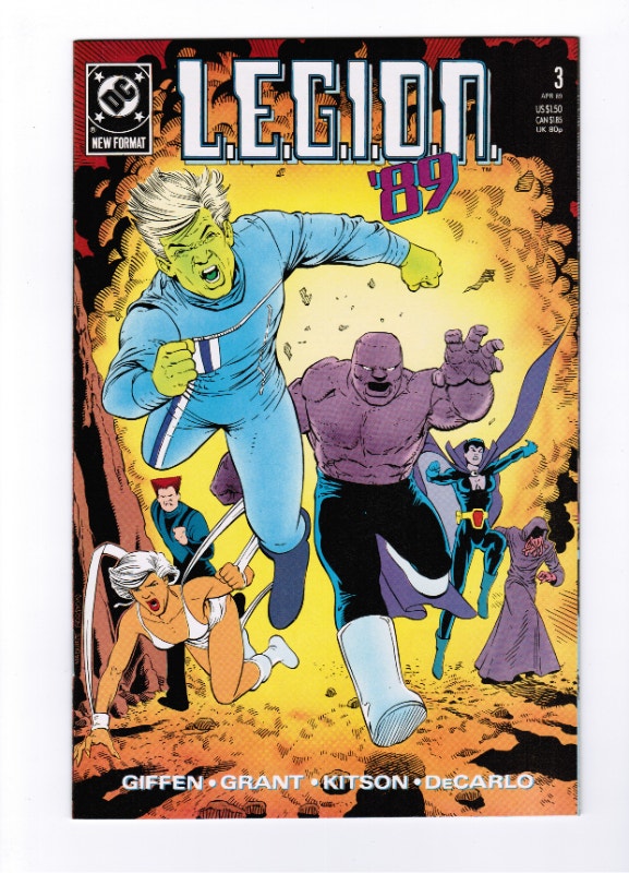 L.E.G.I.O.N. #1, 2 and 3 - 1989 DC Comics - photo 5