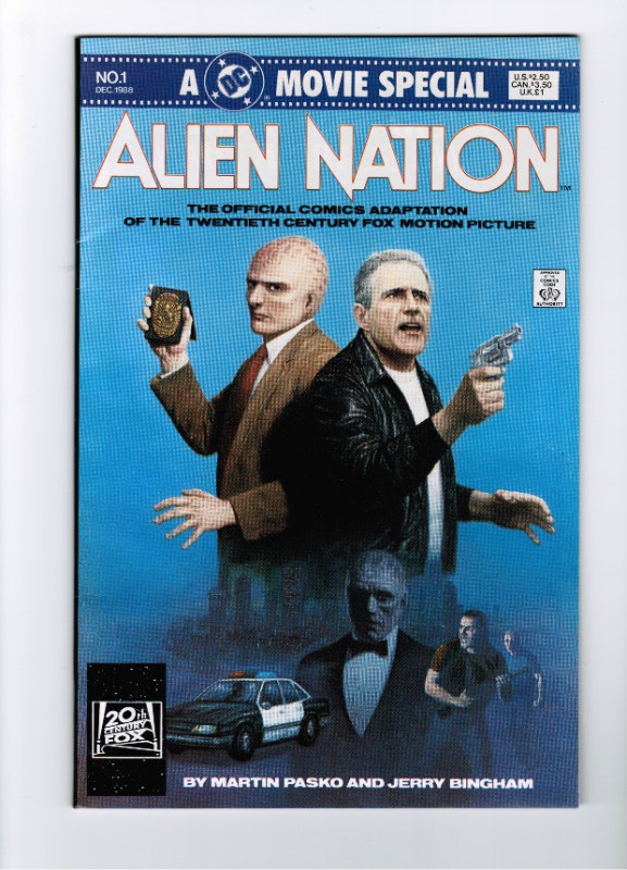Alien Nation #1 Movie Special DC Comics 1988 High Grade