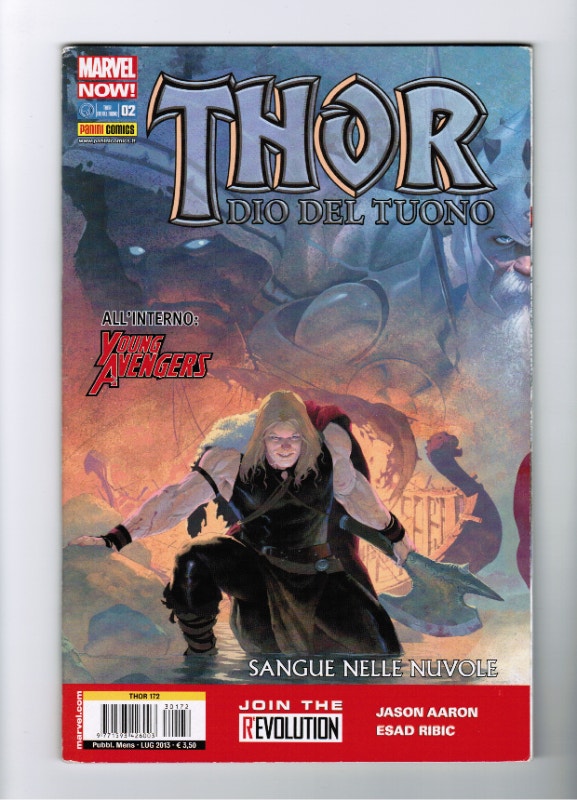 Thor God of Thunder Italian Edition comics Lot of 10 books