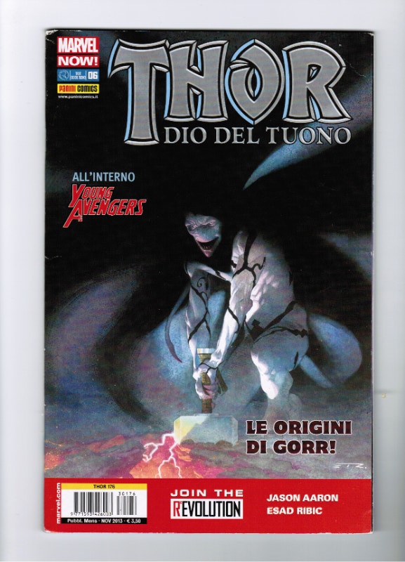 Thor God of Thunder Italian Edition comics Lot of 10 books - photo 2