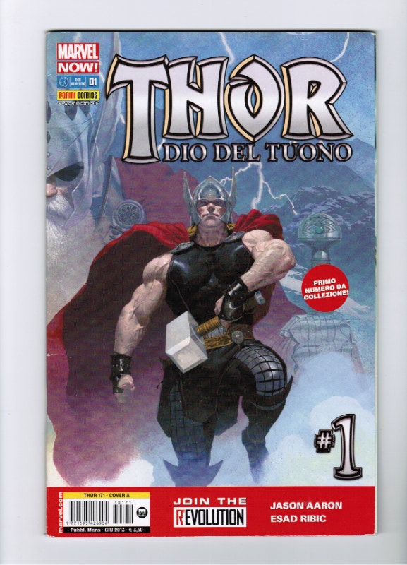 Thor God of Thunder Italian Edition comics Lot of 10 books - photo 3
