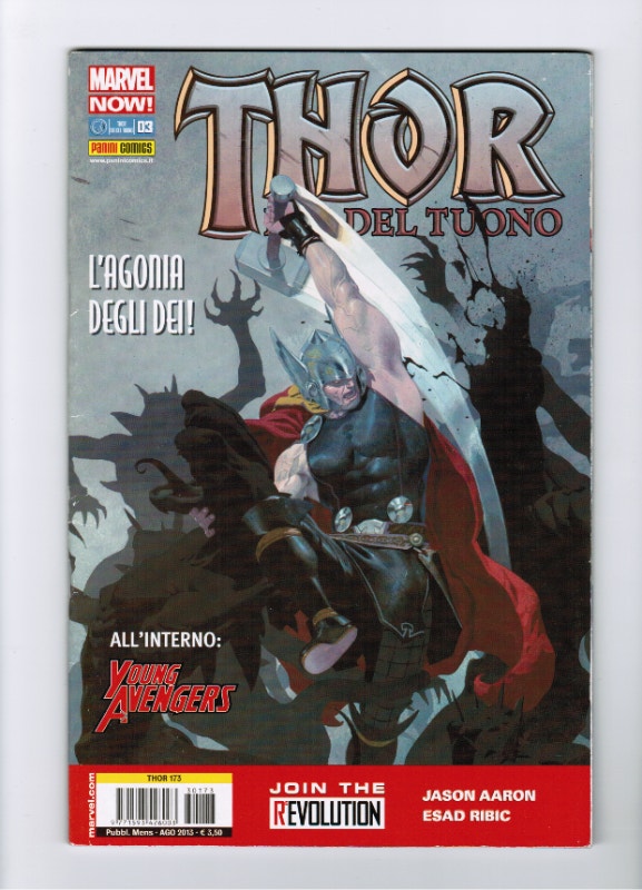 Thor God of Thunder Italian Edition comics Lot of 10 books - photo 4