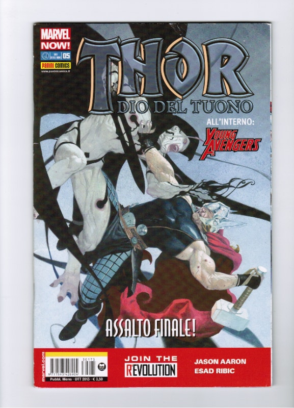 Thor God of Thunder Italian Edition comics Lot of 10 books - photo 5