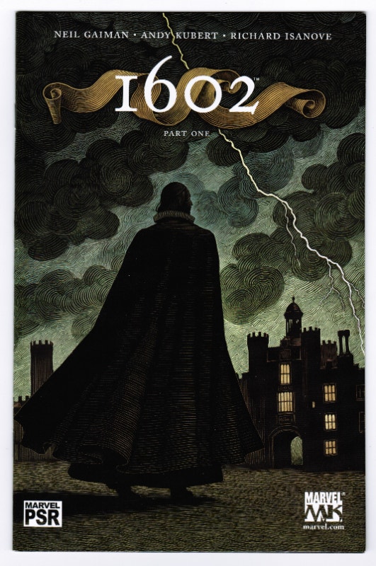 1602 - 4 comic book lot MARVEL KNIGHTS NEIL Gaiman