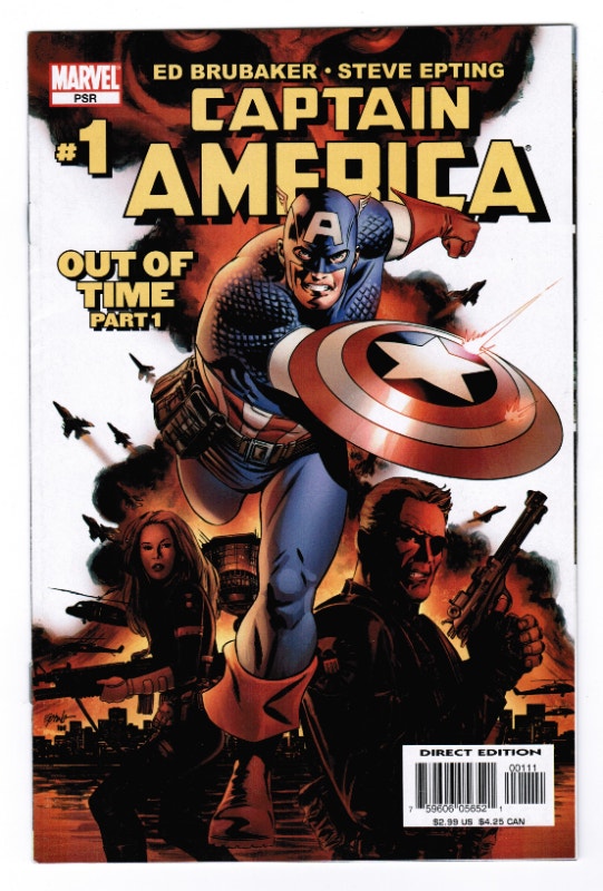 Cameo Winter Soldier - CAPTAIN AMERICA V.5 #1 plus V.4 #1