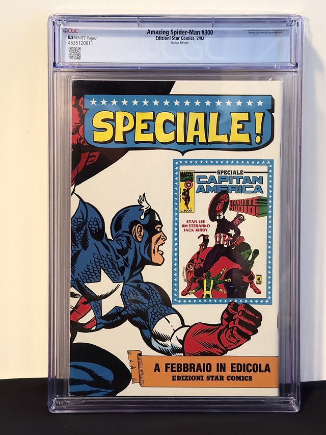 Amazing Spider-Man 300 CGC 8.5 Italian L'Uomo Ragno 91 - photo 2