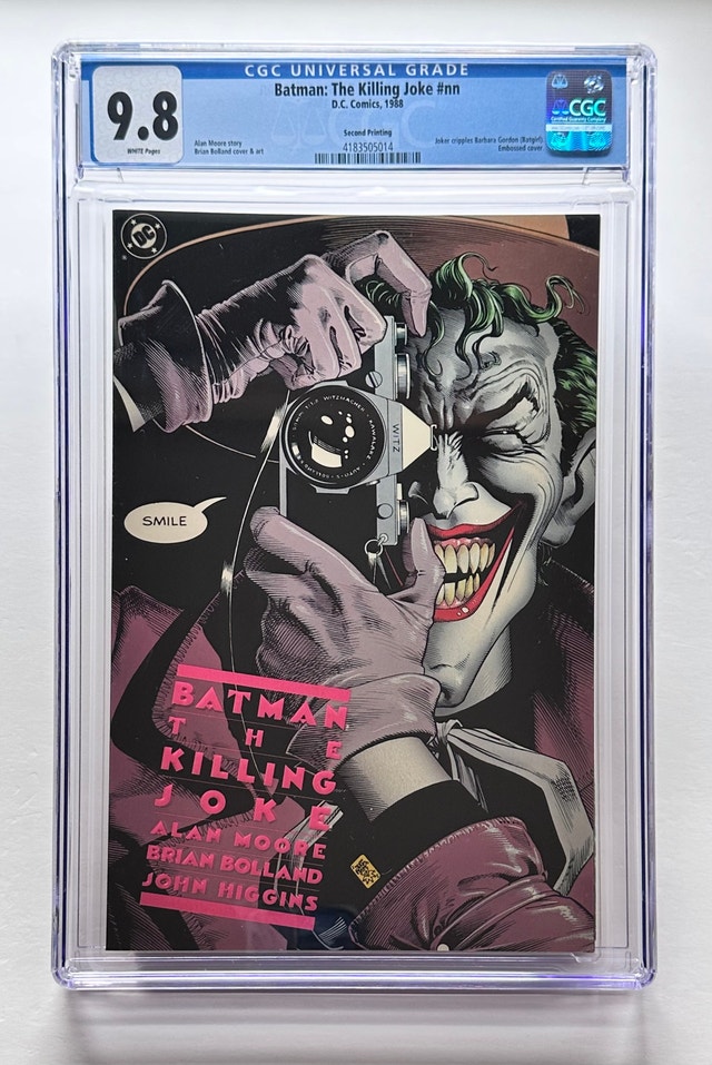 Batman: The Killing Joke # nn CGC 9.8 2ND PRINT