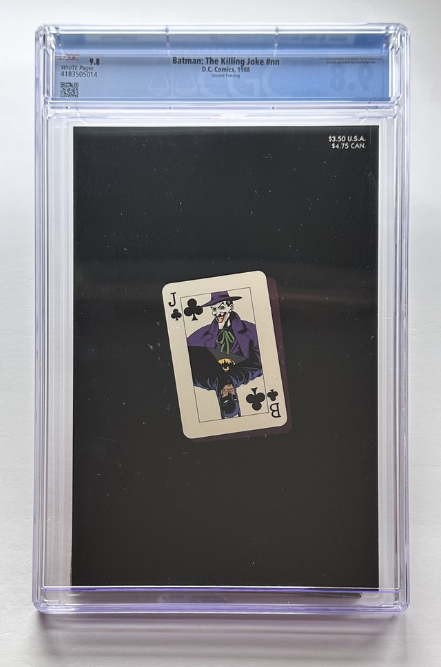 Batman: The Killing Joke # nn CGC 9.8 2ND PRINT - photo 2