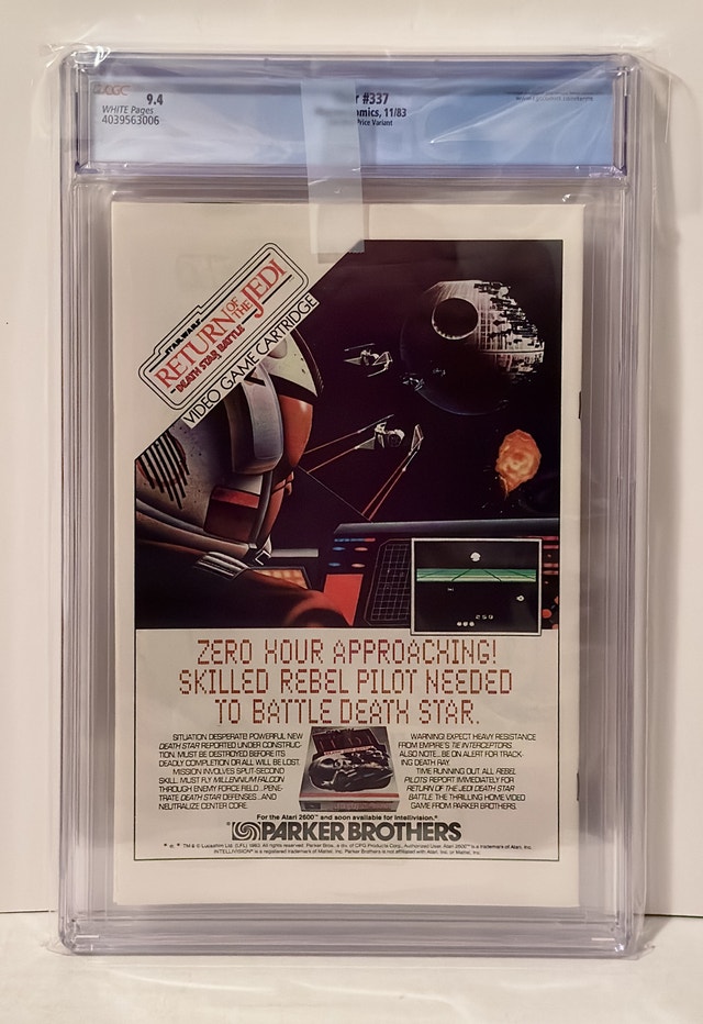 THOR #337 CGC 9.4 1st APP OF BETA RAY BILL CDN PRICE VARIANT - photo 2