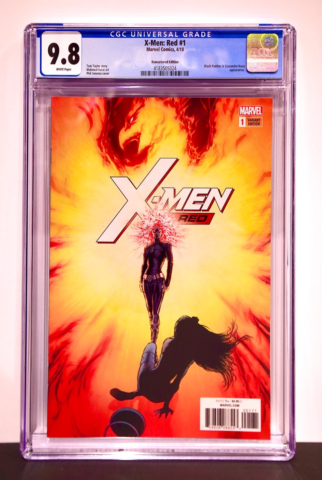 X-MEN RED 1 CGC 9.8 Jimenez 1:500 Remastered Variant