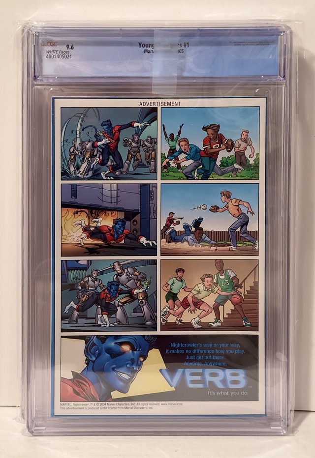 YOUNG AVENGERS #1 CGC 9.6 2005 First App of Kate Bishop - photo 2