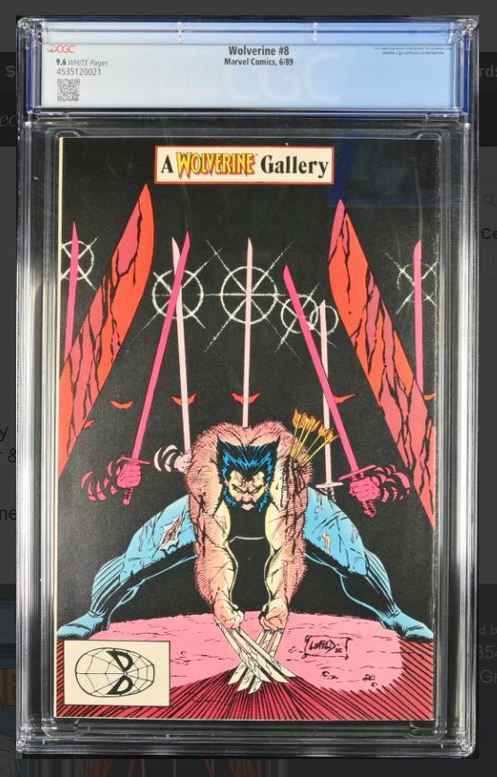 WOLVERINE #8 CGC 9.6 Mr. Fixit Gray Hulk Classic Cover - photo 2