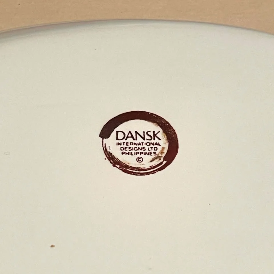 DANSK🐟Arabesque Fish Platter Plate - Iconic Cobalt image indicator(4)