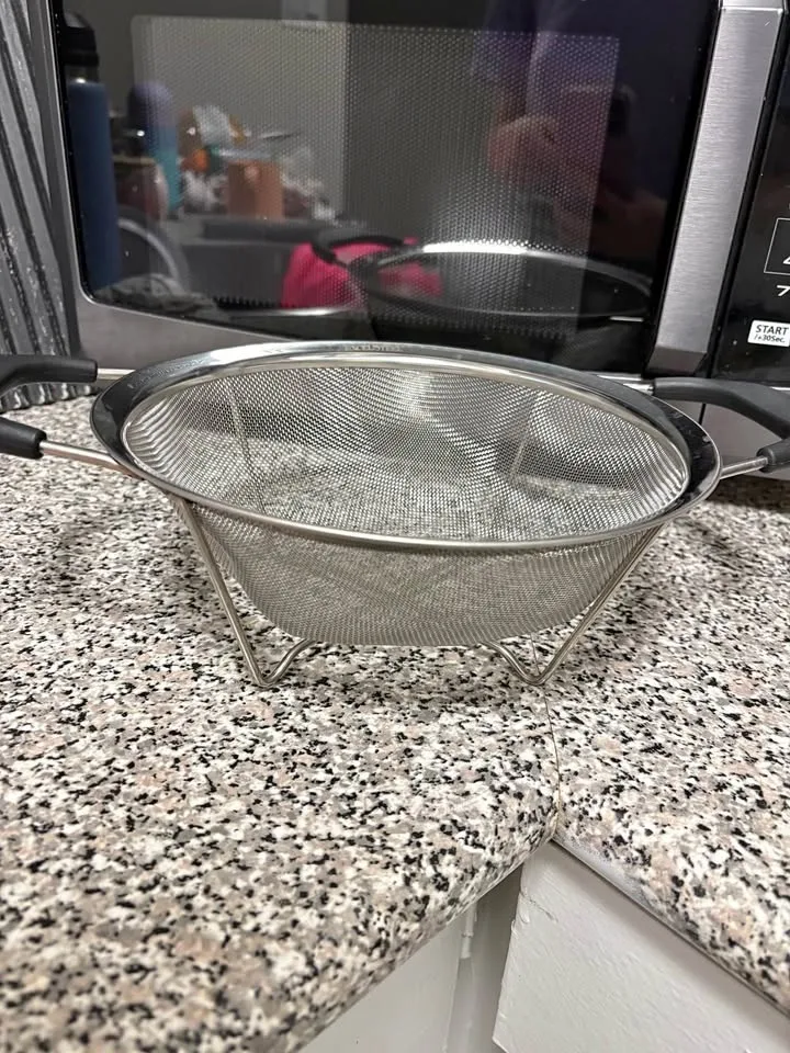 Steel sieve/colander