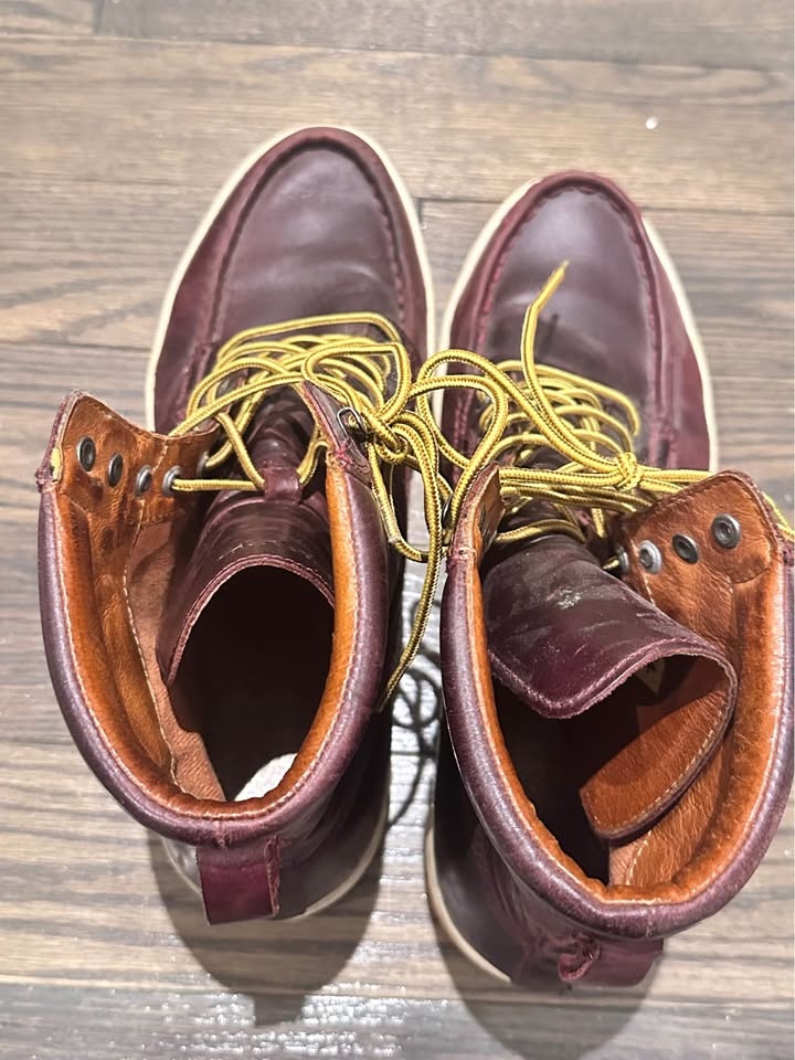 Diesel Men's Combat Boot Size 12 - Oxblood Color - photo 2