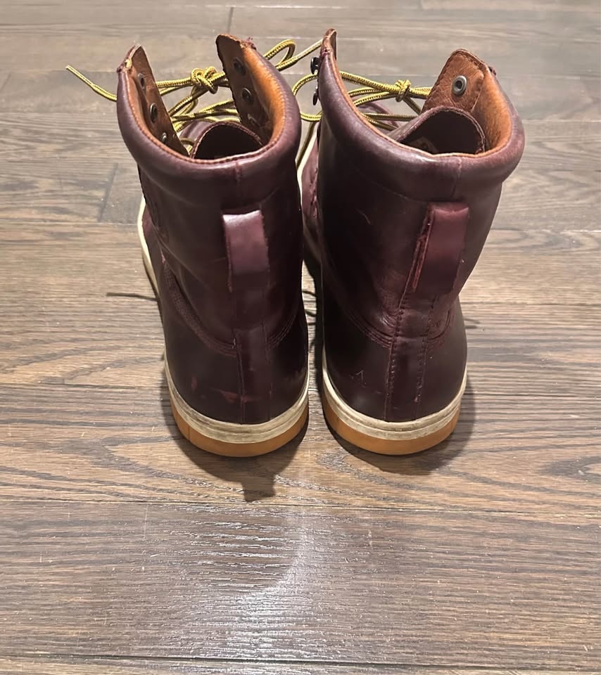 Diesel Men's Combat Boot Size 12 - Oxblood Color - photo 3