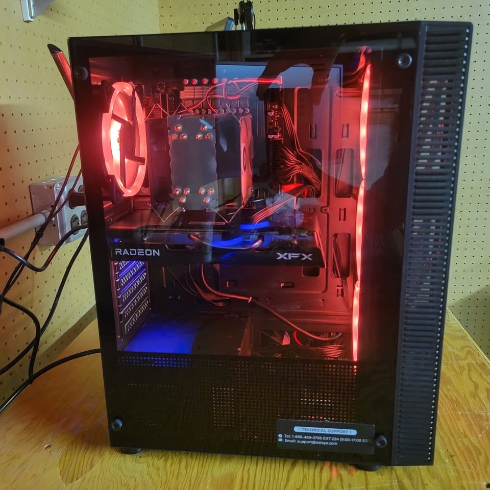Gaming PC i7 + XFX RX 6500XT - photo 2