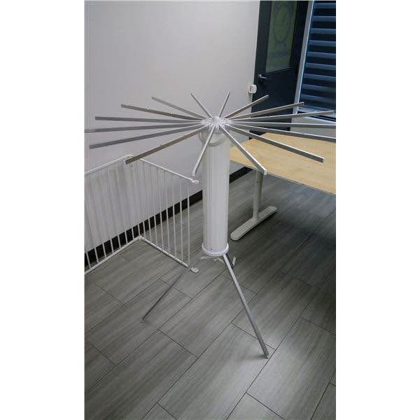 Folding Tripod Clothes Drying Rack Aluminum - photo 2