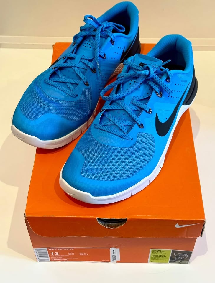 BLUE JAY Blue Shoes - Nike Metcon 2 Flywire- Men’s size 13 BNIB