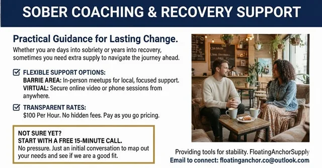 Sober Coach – Recovery Support (Barrie & Online)