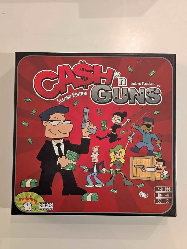 Cash 'n Guns Board Game