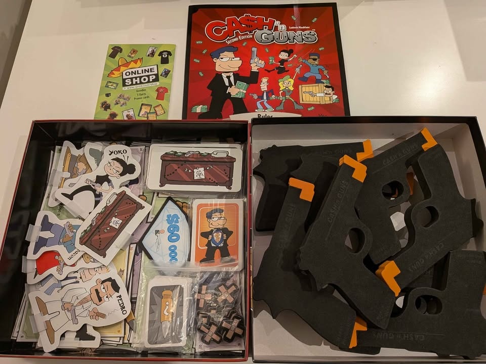 Cash 'n Guns Board Game - photo 3