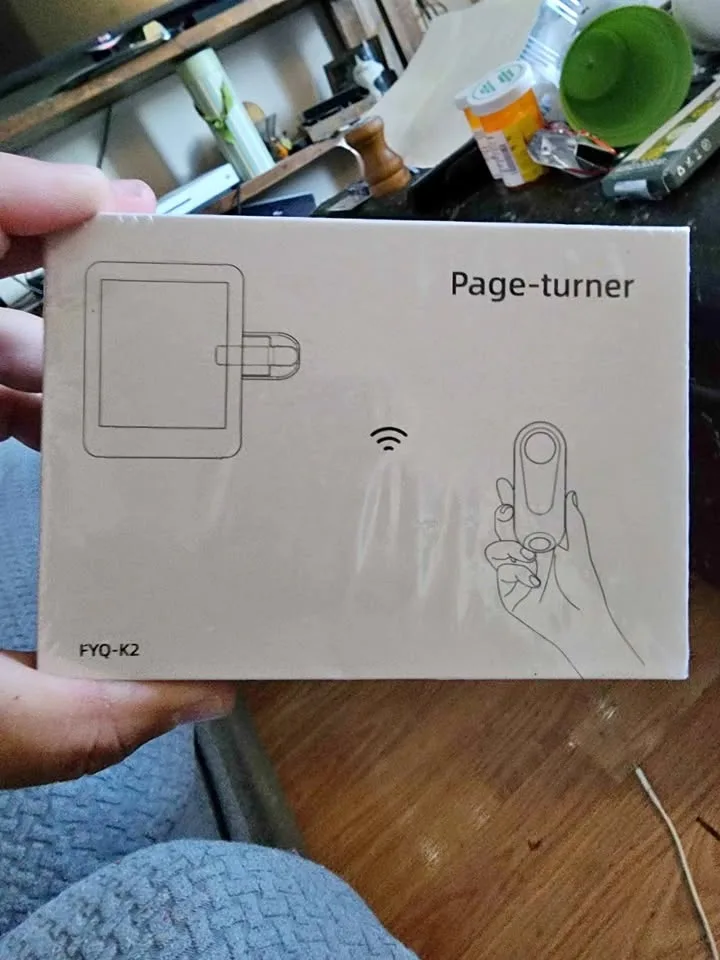 Remote page turner kindle