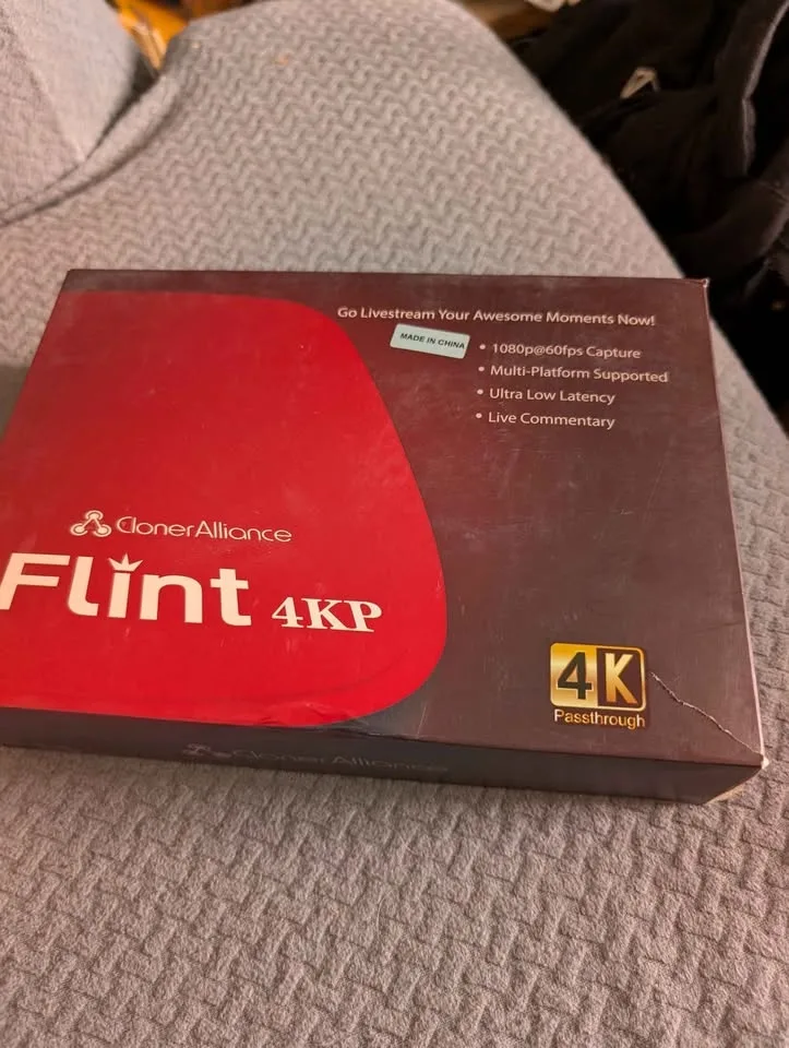 Flint 4kp cloner alliance for game streaming image indicator(4)