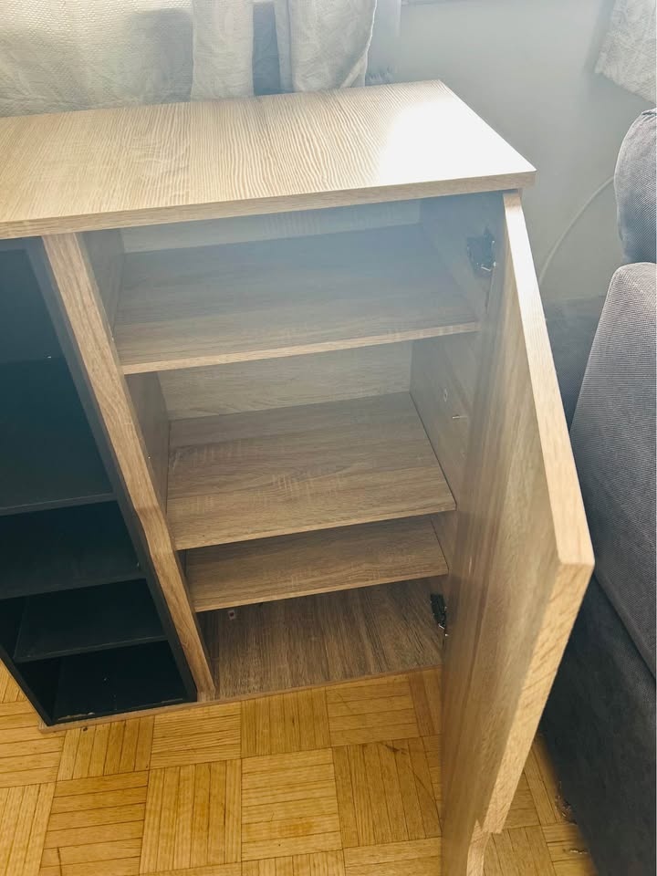 Storage/filing Cabinet/bookcase - material: wood - photo 3