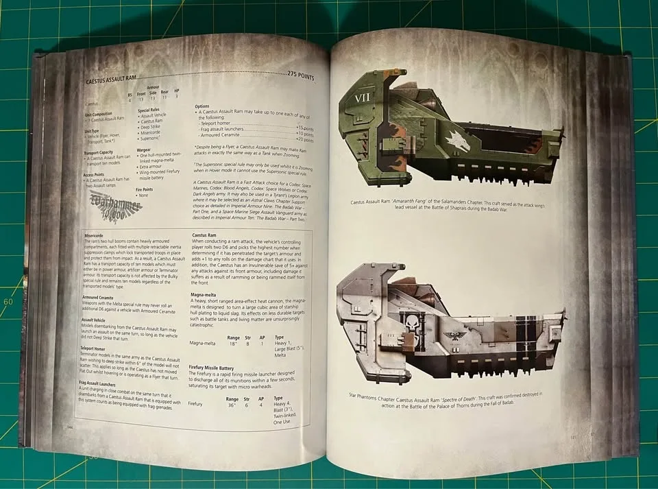 Imperial Armour Vol. 2 - War Machines of Adeptus Astartes image indicator(5)