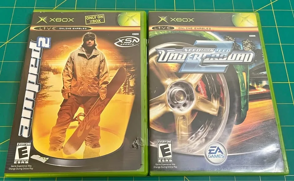 Original Xbox Games – Amped 2 & Need for Speed Underground 2