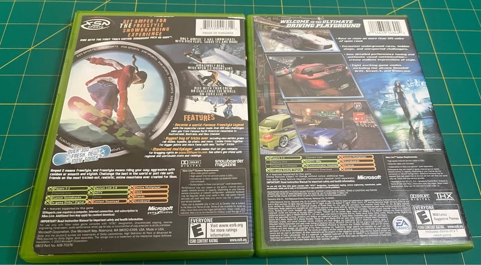 Original Xbox Games – Amped 2 & Need for Speed Underground 2 - photo 3