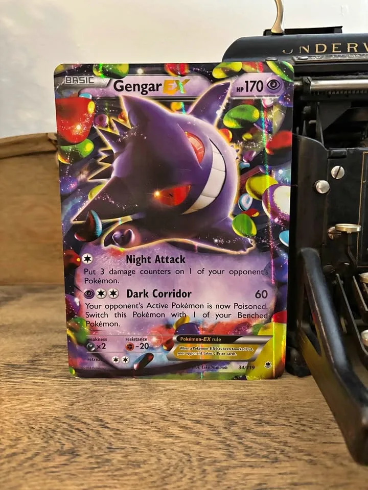 Gengar EX [Jumbo] #34 Pokemon Card