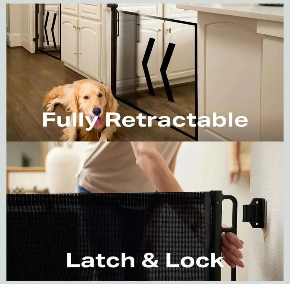 Cumbor Retractable Baby Gate image indicator(6)